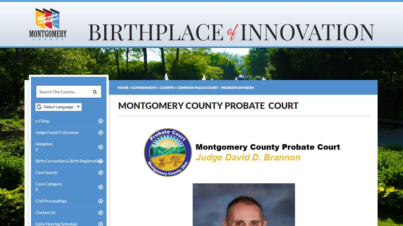 MONTGOMERY COUNTY PROBATE COURT